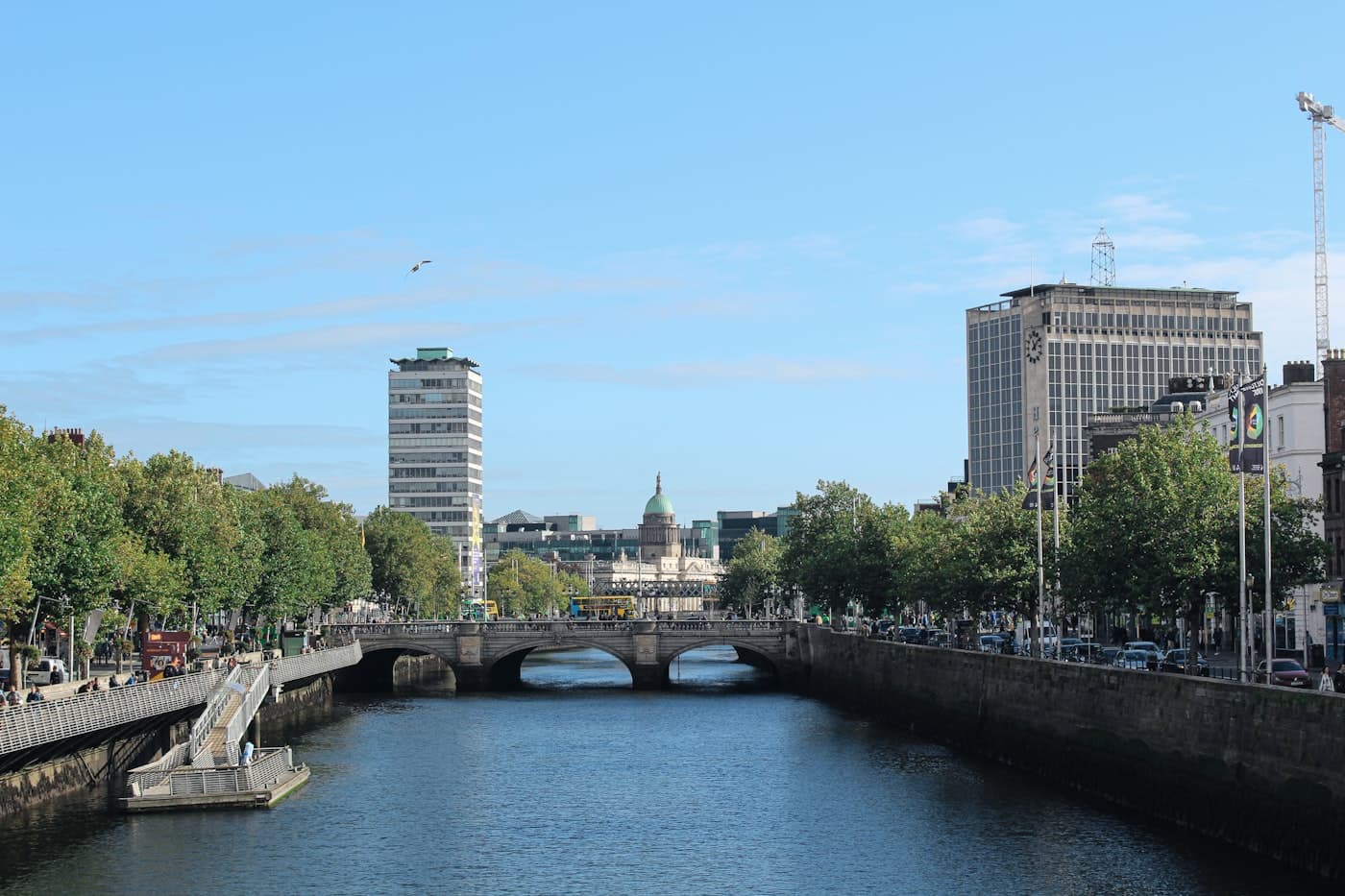 ダブリン（Dublin）の街並み