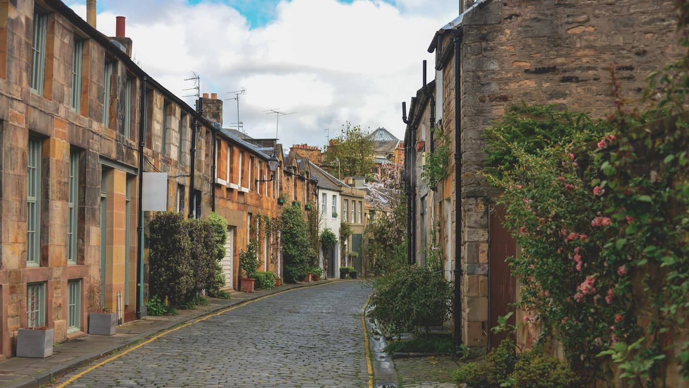 エディンバラ（Edinburgh）の街並み
