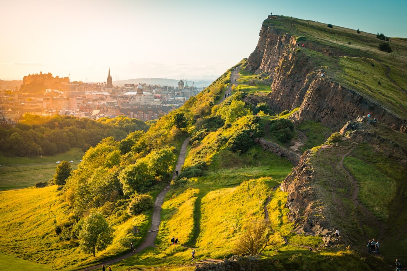 エディンバラ（Edinburgh）の街並み