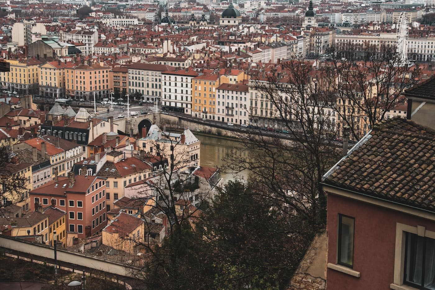 リヨン（Lyon）の街並み
