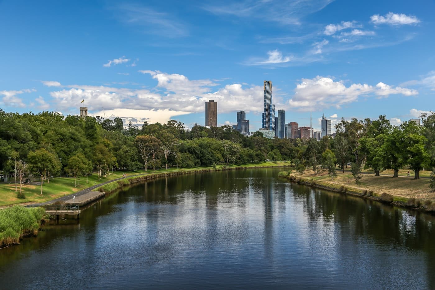 メルボルン（Melbourne）の街並み