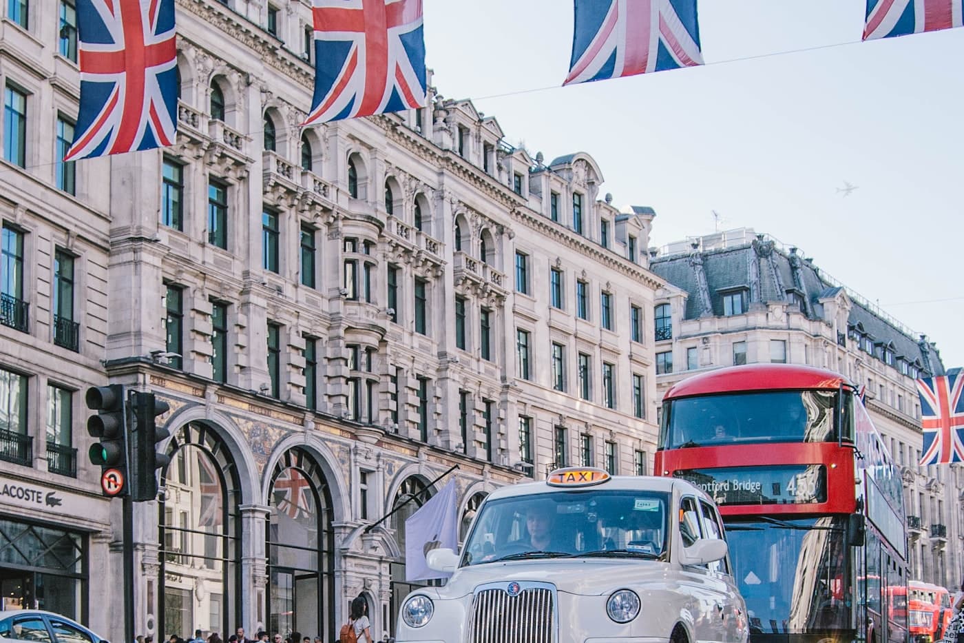 ロンドン(London)の街並み