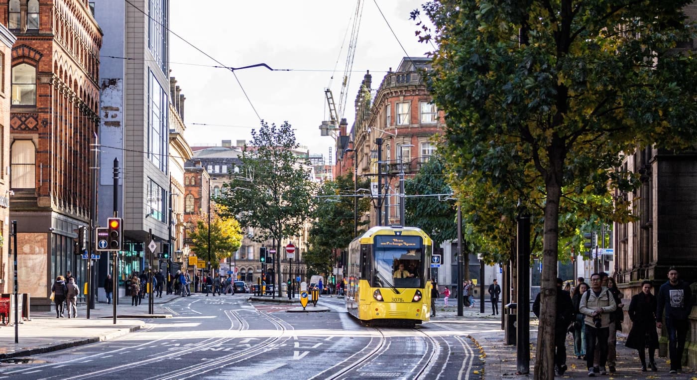 マンチェスター(Manchester)の街並み