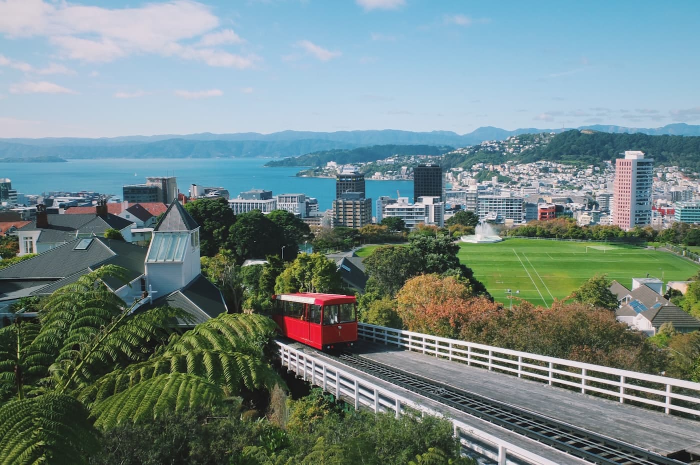 ウェリントン(Wellington)の街並み